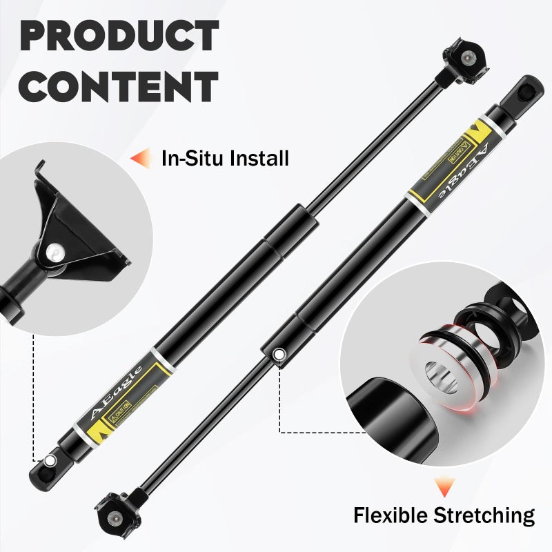 AEagle Front Hood Lift Supports Compatible with 1997-2001 Lexus ES300, 2000-2001 Toyota Camry Shocks Struts Gas Springs 4547 - Image 5